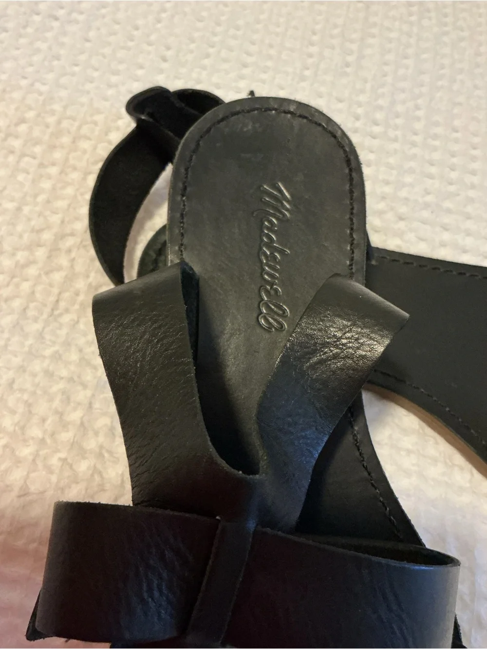 Madewell The Boardwalk Ankle-Strap Sandal